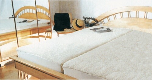 Wollunterbett aus