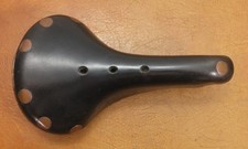 Brooks Professional Select Rennrad Sattel Leder 1979 schwarz 573g