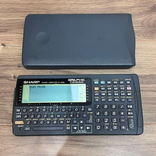 Sharp g850 pocket computer - sharp,