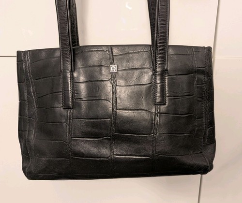 Aigner leder handtasche - aigner,
