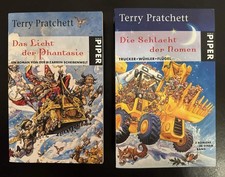 TERRY PRATCHETT - "Schlacht der Nomen" + "Licht der Phantasie" - 2 Taschenbücher