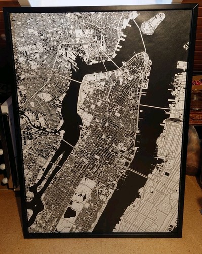 Ikea björksta bild manhattan - bild,