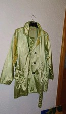 Trench Coat, Metallic Green
