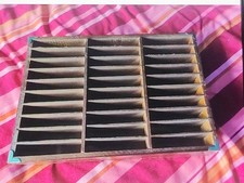 MC Kassetten Regal Holz Box Tape Reck 30er,