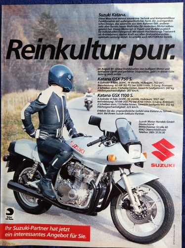 Suzuki katana gsx - s, und
