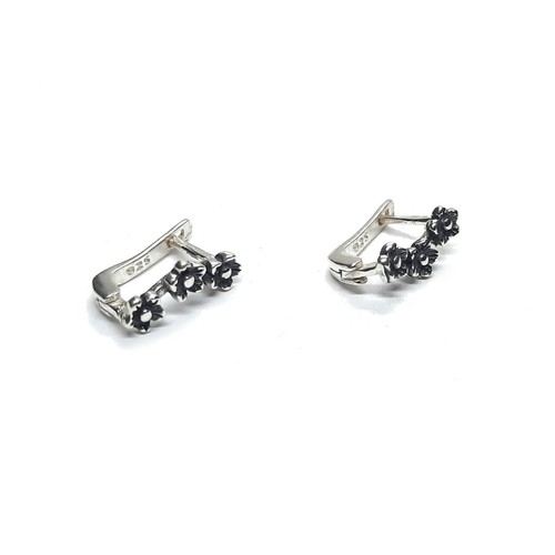 Echte sterling silber ohrringe - echte,