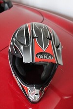 Motorrad Motocross Helm, Größe: S=55-56, ca. 1350-1400g,Helmets Takai,