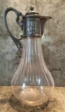 WMF Karaffe, Jugendstil/Art Deco, um 1915, Antik 