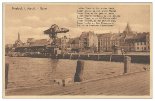 S8462 rostock hafen ak - s8462/,
