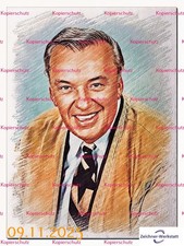 Heinz Schenk--7826- -Druck auf Postkarte ohne Autogramm