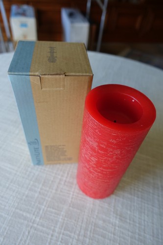 Partylite pillarkerze rot - partylite,