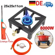 Campingkocher Gaskocher 1 flammig Gas Herd Kochfeld Gasherd Hockerkocher DHL