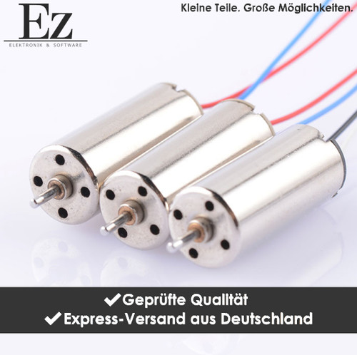 Coreless motor 7v - motor, 3,7v