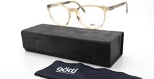 GÖTTI Brille SWITZERLAND Modell WILBUR HBH-M 49-17 140 Panto Beige Germany +Etui