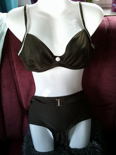 Chicer Cubus Damen - Bügelbikini Fb , Braun / Gold  NEU !