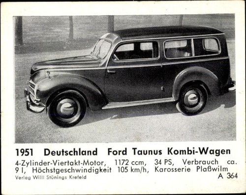 Sammelbild das kraftfahrzeug - das,