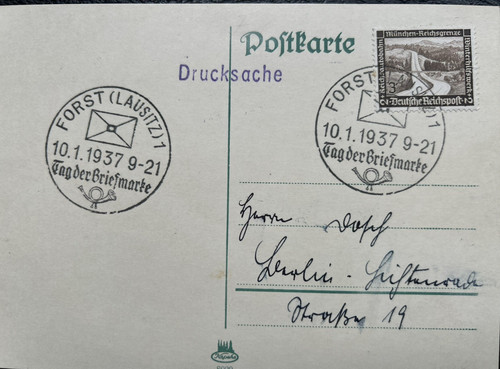 634 postkarte sst - postkarte,