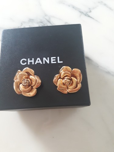 Chanel ohrringe kamelie - ohrringe,