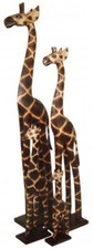 Holz-Giraffe Deko-Giraffe, wahlw. in 20, 30, 40, 60, 80, 100, 120, 150 u. 180 cm