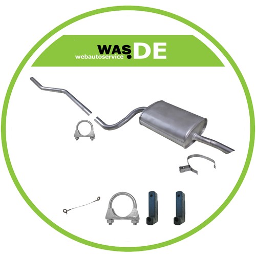 Auspuff endschalldämpfer - auspuff,