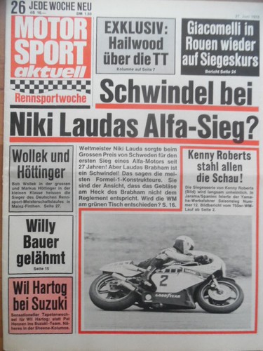 Motor sport aktuell 1978 - motor, 26
