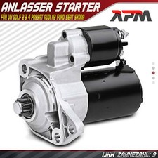 Anlasser Starter 1.1KW 9 Zähnez. für VW Golf 2 3 4 Passat Audi A3 Seat Ibiza