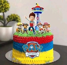 Paw patrol torten - paw, topper