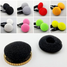 1Paar Ohrpolster Schaumstoff für Headset Headphones Kopfhörer Kleine 90er Retro