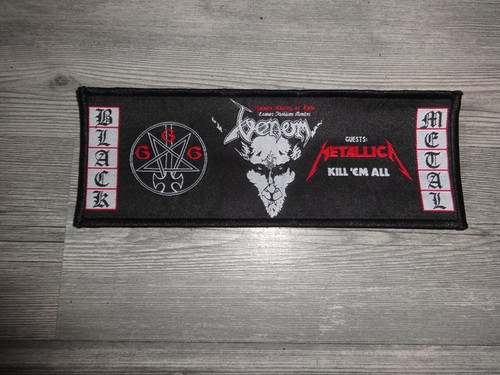 Venom woven strip - patch, black