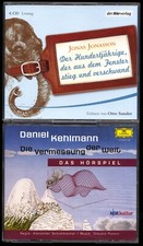 2 Hörbücher★J. JONASSON–DER HUNDERTJÄHRIGE…-6-CD + Dan. KEHLMANN–VERMESSUNG-3CD★