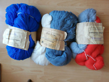 DDR Strickmaschinen Wolle, Gesamtpaket 1400 Gramm,  siehe Beschreibung