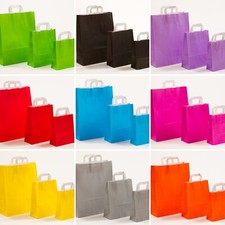 Papiertragetaschen Flachhenkel