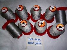 Nähgarn Zwirn verschiedene Stärken und Farben große Rollen gebr untersch. Verbr