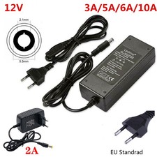 DC 12V 2A 3A 5A 6A 10A Trafo Netzteil Netzadapter Driver f. LED Stripe Streifen
