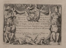 PALMIERI / SIMONINI "SCIELTA DI BATAGLIE INVENTATE"  RADIERUNG, BOLOGNA, 1760