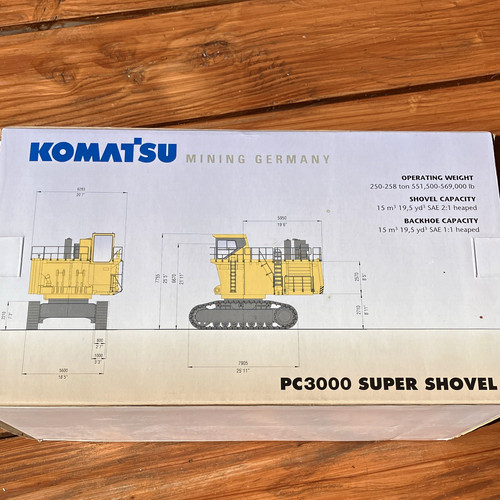 Nzg komatsu pc3000 super - komatsu,