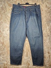 Marc Ecko bestickte Relaxed Loose Baggy Skater Hip Hop Jeans Gr. 38 