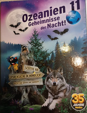 Ozeanien 11 Glitzerkarten-Stück- Top Zustand