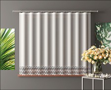 Hochwertige Feritggardine