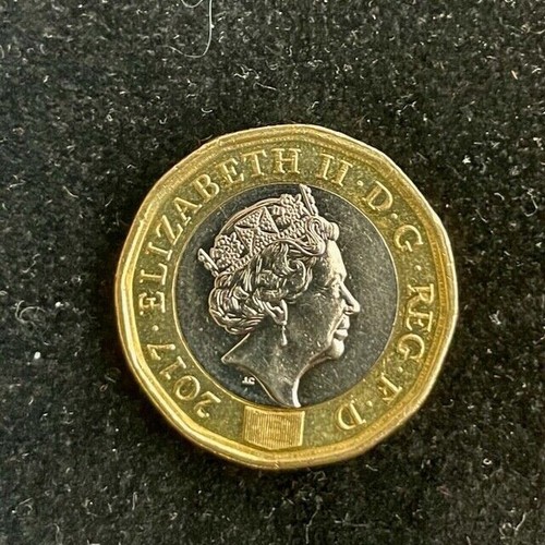 One pound münze queen - one,