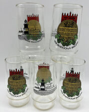 Altes DDR Bierglas Biertulpe 5x VEB ROSTOCKER BRAUEREI 100 JAHRE 11,5 cm