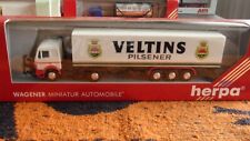 Herpa/Feldmann Ibbenbüren: MB SK Veltins Pilsener Koffer Sattelzug, 2Achs/3Achs