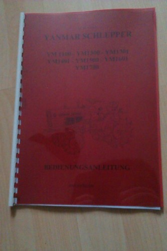 Bedienungsanleitung yanmar ym - ,