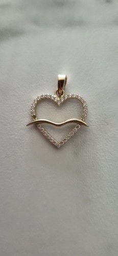 Herzanhänger kette 585 gold - kette,