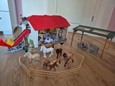 Schleich farm world großer Bauernhof Komplettset mit Tieren