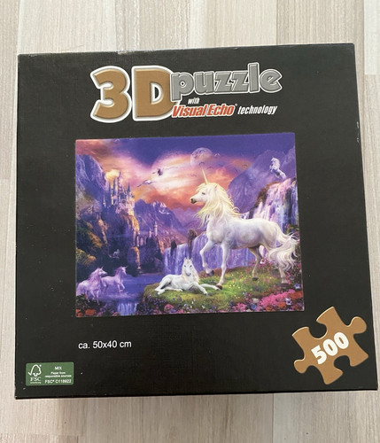 Visual echo puzzle - 3d, 500
