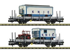 Fleischmann 6660030 2-tlg. Set: 'Circus Knie' der SBB, Spur N