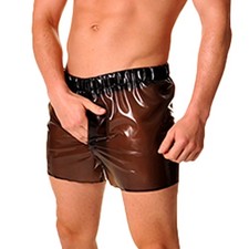 Männer Latex Shorts