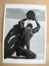 Bruce Weber "Shower, Palm Beach" Postkarte, Mann, erotisch, Erotik, ungelaufen