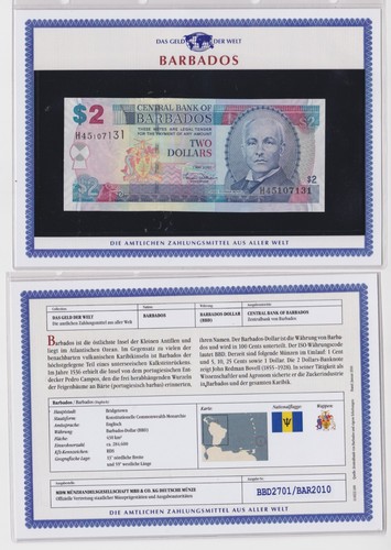Dollar banknote barbados - dollar,